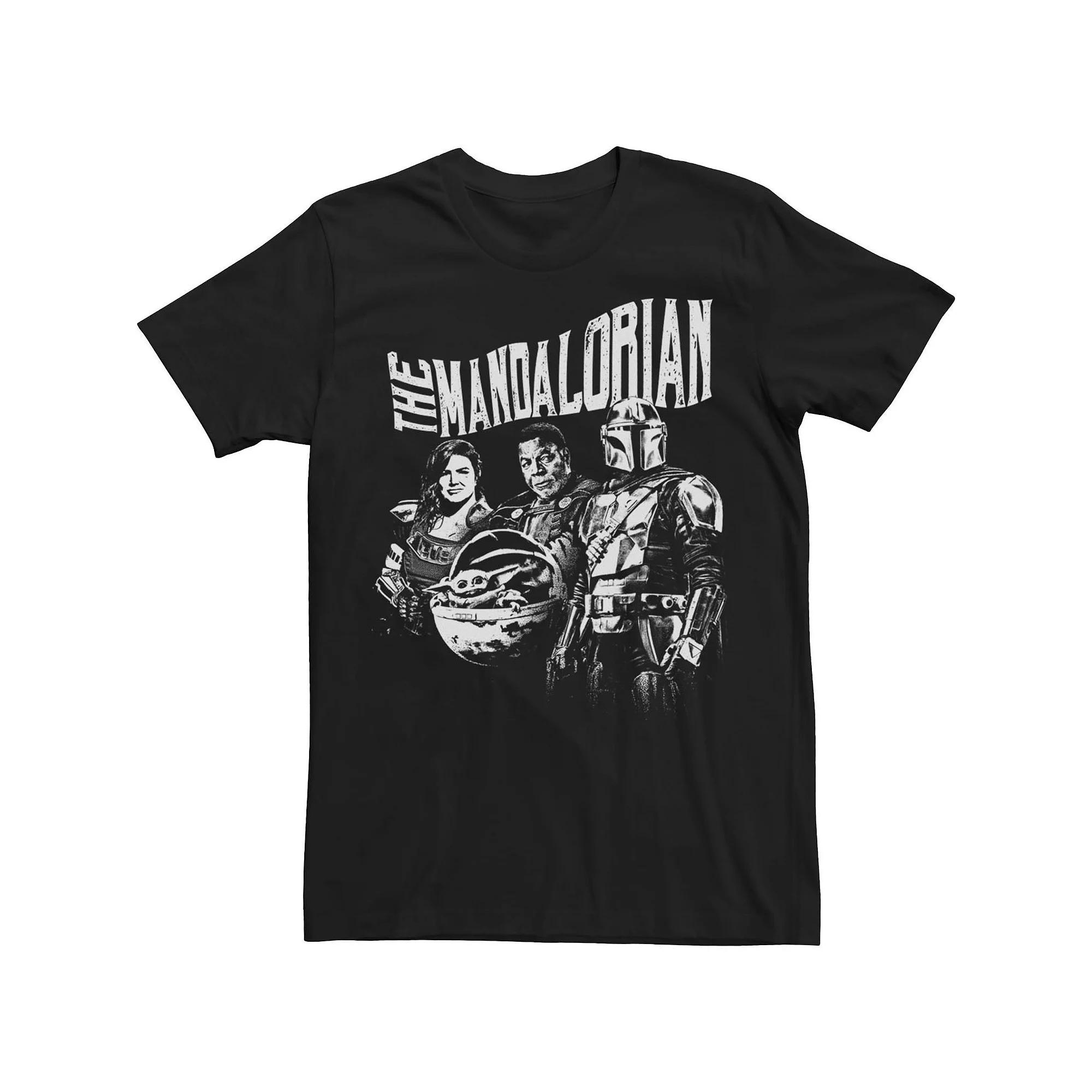 Men's Star Wars the Mandalorian Sunday Guild Group Shot Tee, Size: XXL, Black Product Image