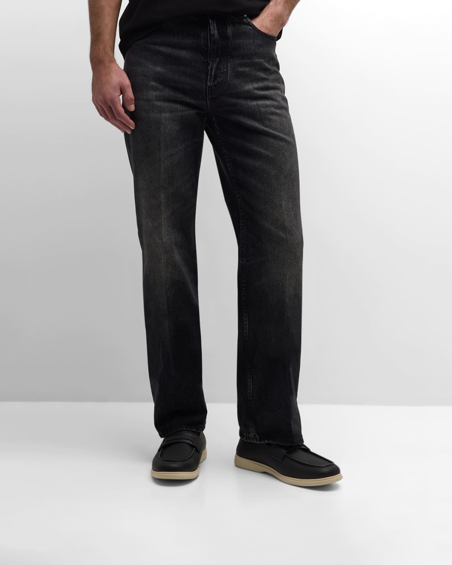 Men's Drame Leather Gancio Penny Loafers Product Image