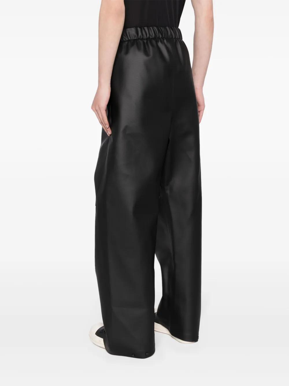 pleated wide-leg trousers Product Image