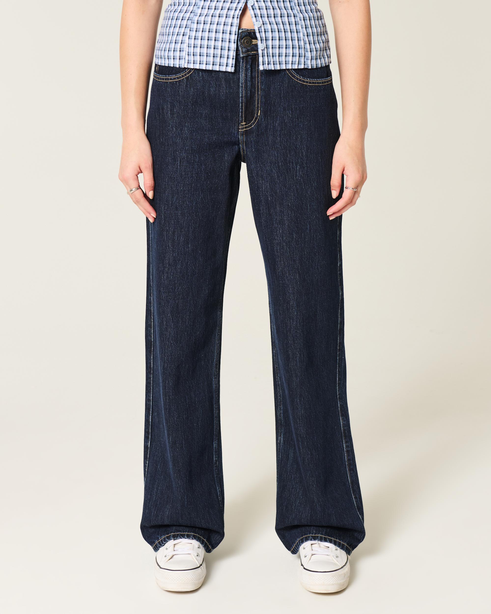 High-Rise Baggy Jeans Product Image