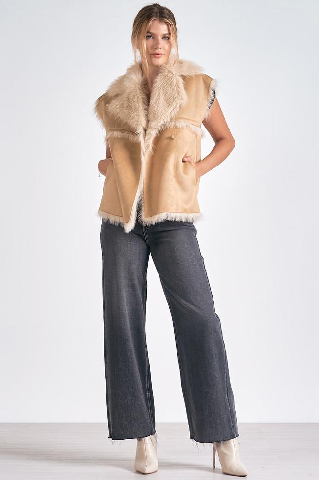 Aspen Faux Fur Vest Product Image