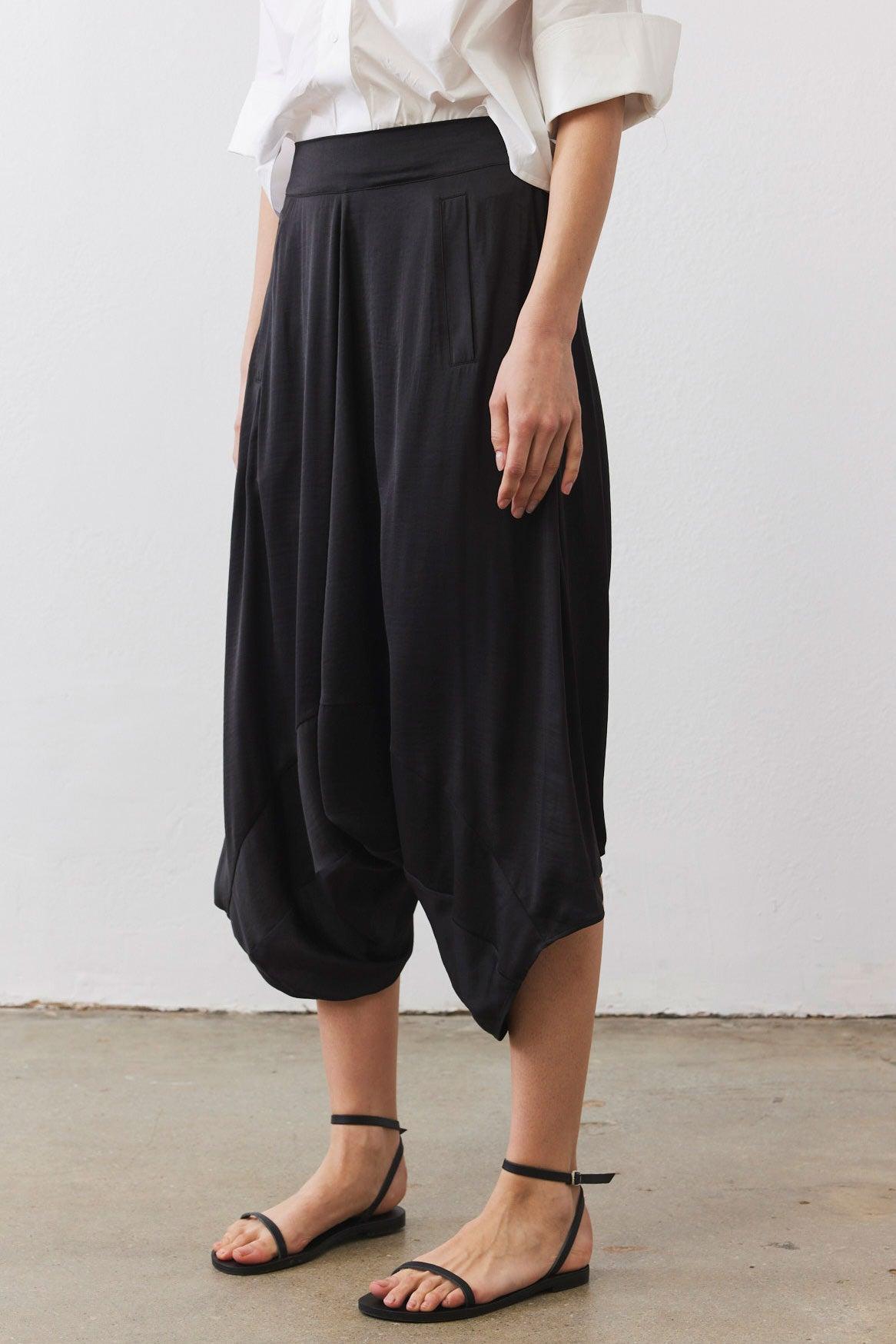 Slouchy Cropped Pants Product Image