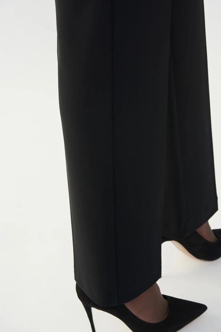 Classic Wide Leg Pant - Black Product Image