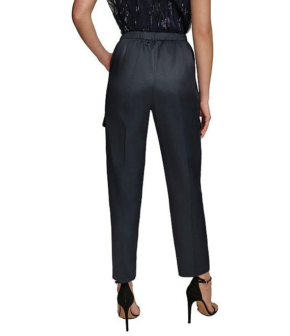 Donna Karan Satin Cargo Pant Product Image