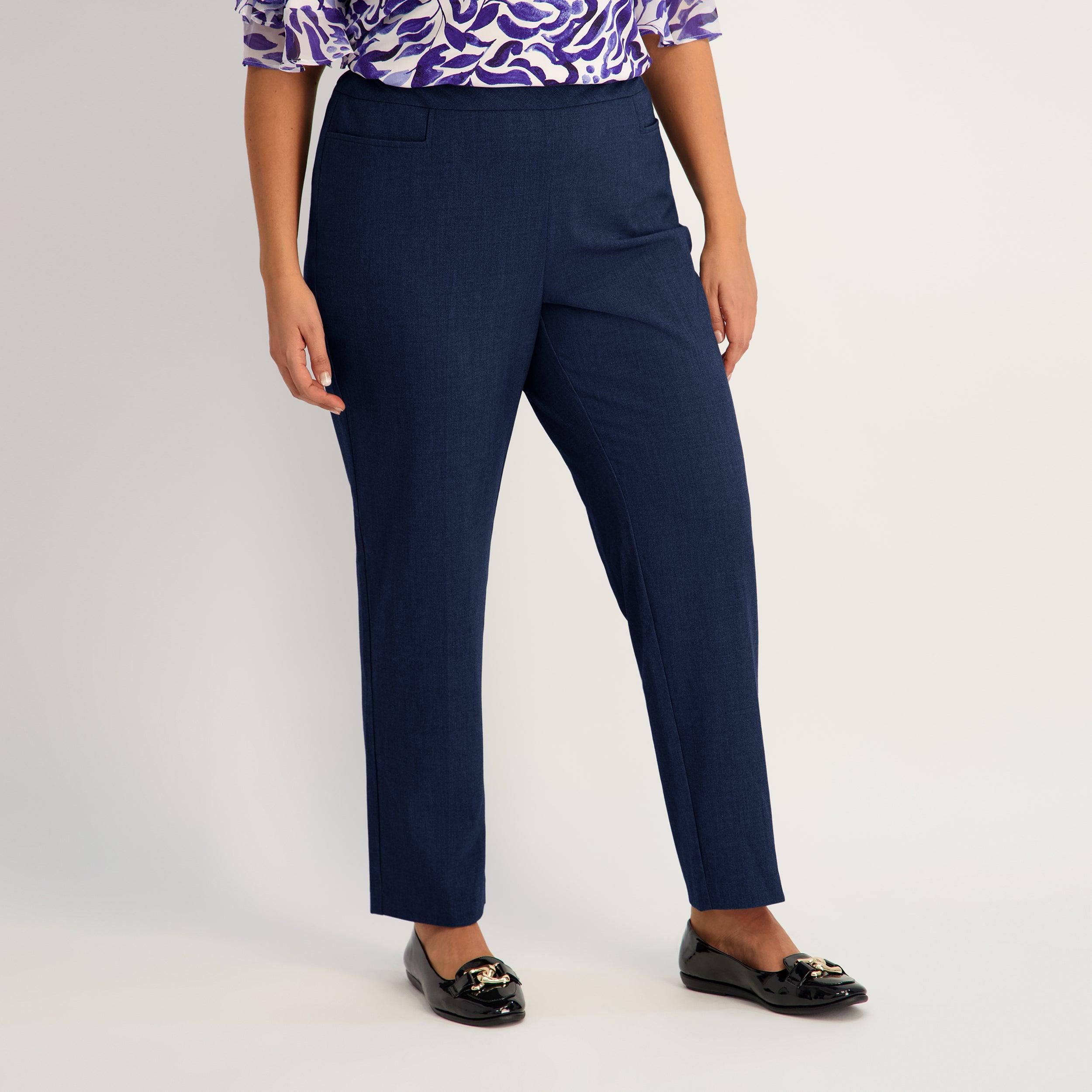 Roz & Ali™ Secret Agent Tummy Control Taper Pants - Plus Product Image