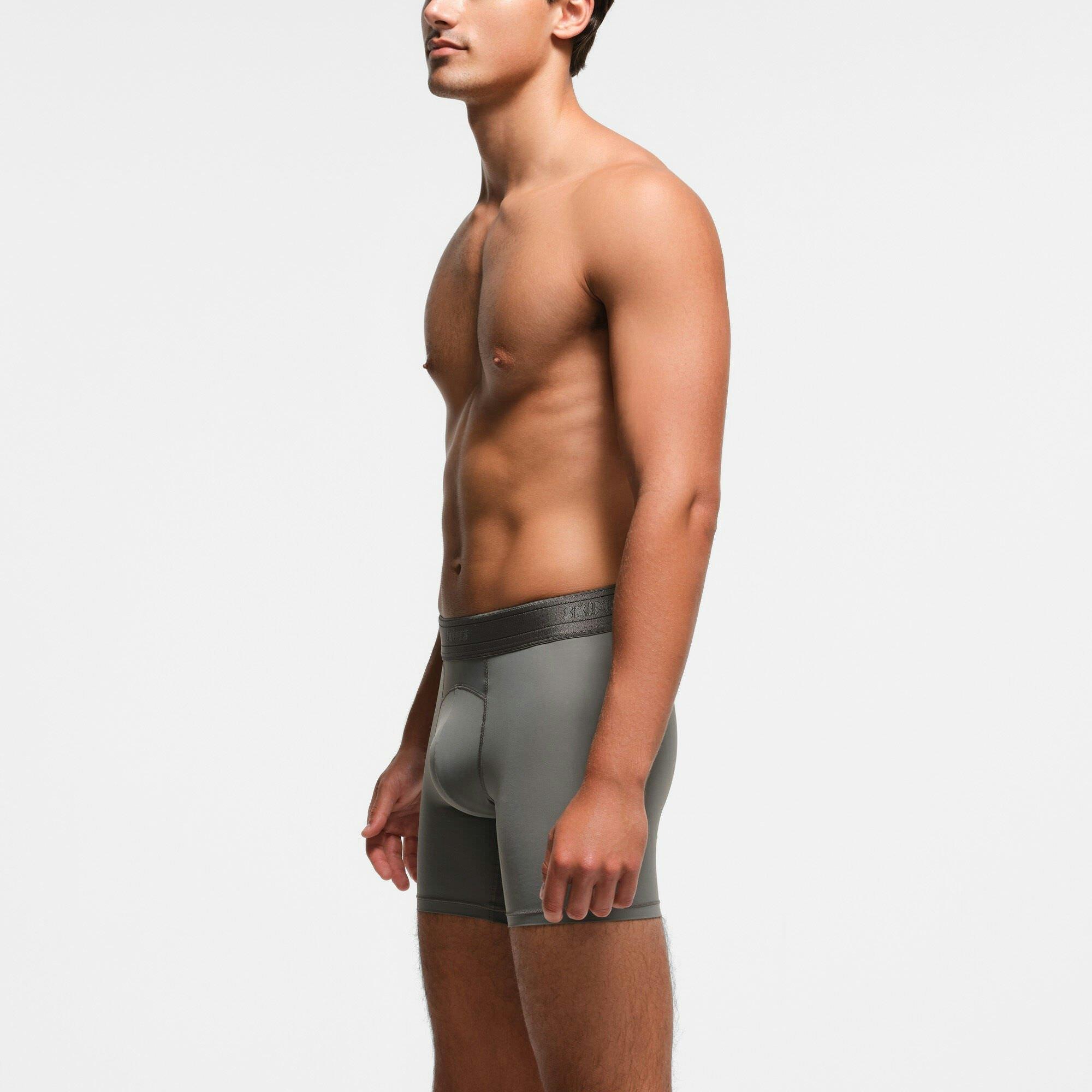 SKIMS FLEX MENS 7" BOXER BRIEF 3-PACK | OBSIDIAN Product Image