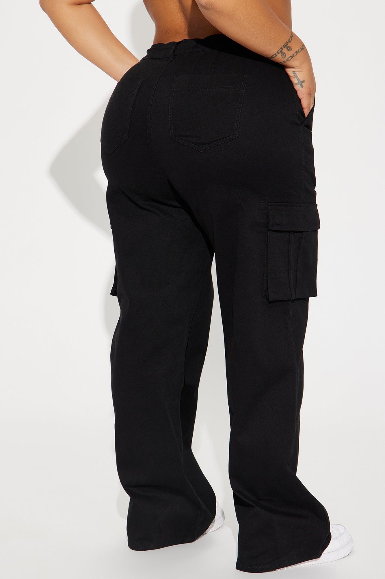 Out For The Day Cargo Pant - Black Product Image