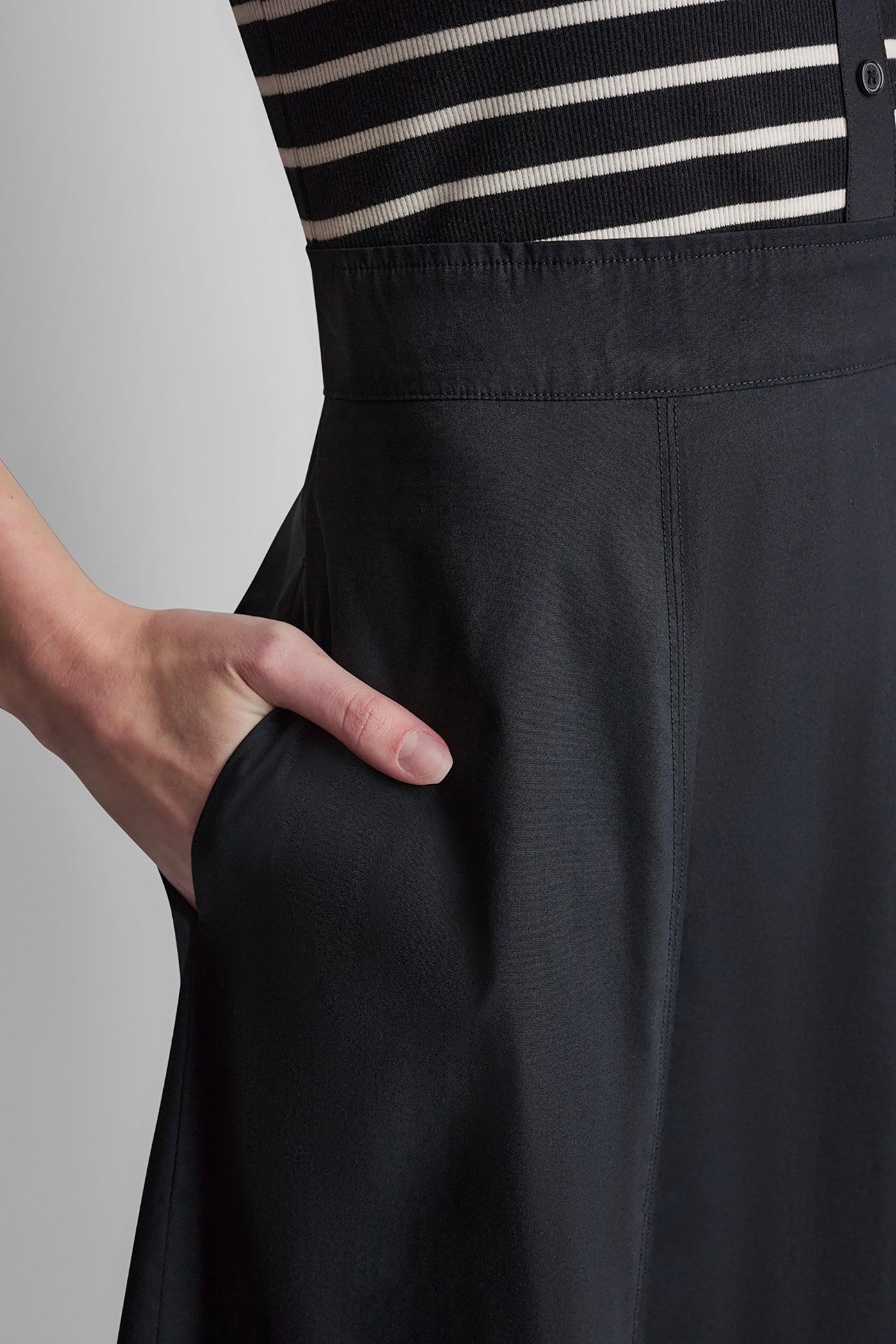 FIT & FLARE MIDI SHIRT DRESS Product Image