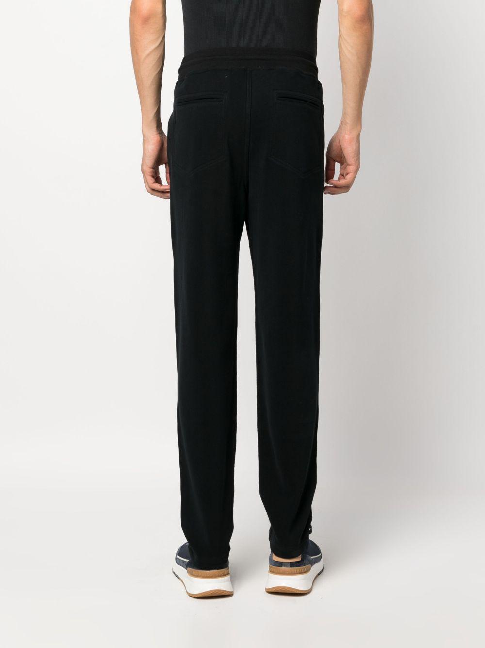 straight-leg cotton track pants Product Image