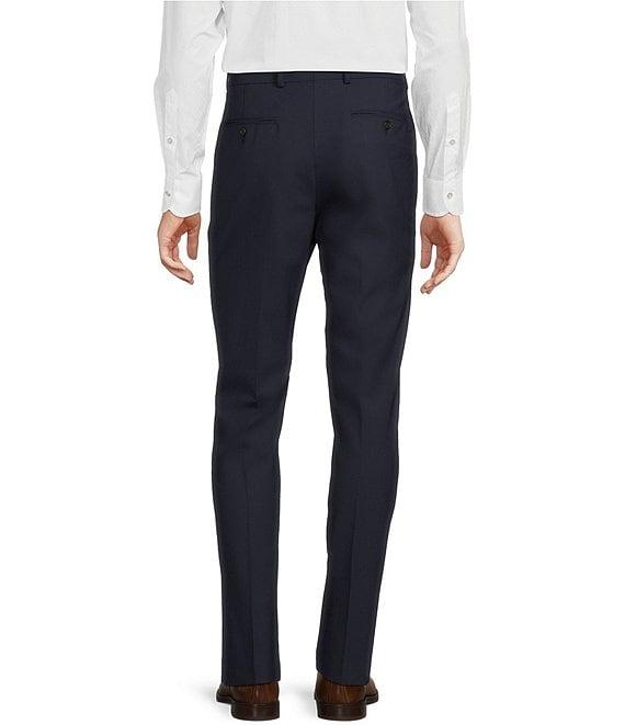 Daniel Cremieux Signature Label Stretch Flat Front Dress Pants Product Image