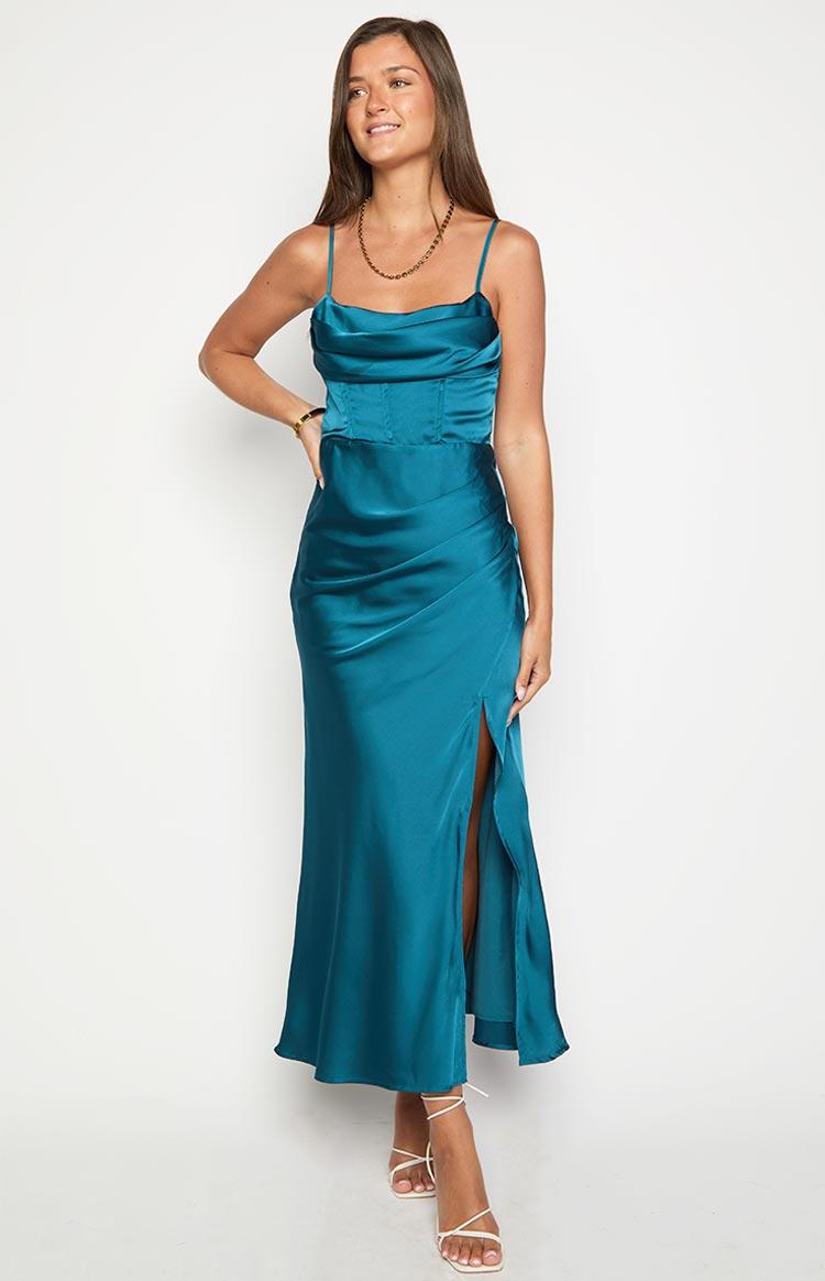 Ardette Green Maxi Dress Product Image