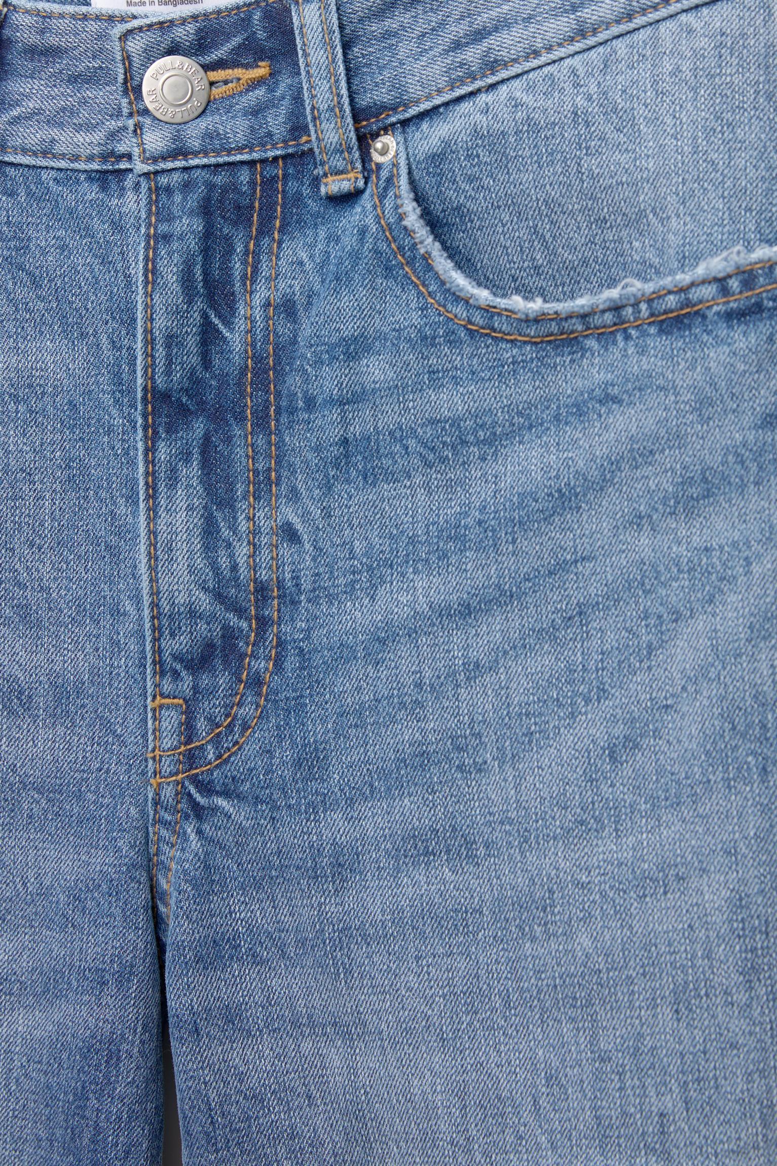 Super wide leg jeans with back belt loops Product Image