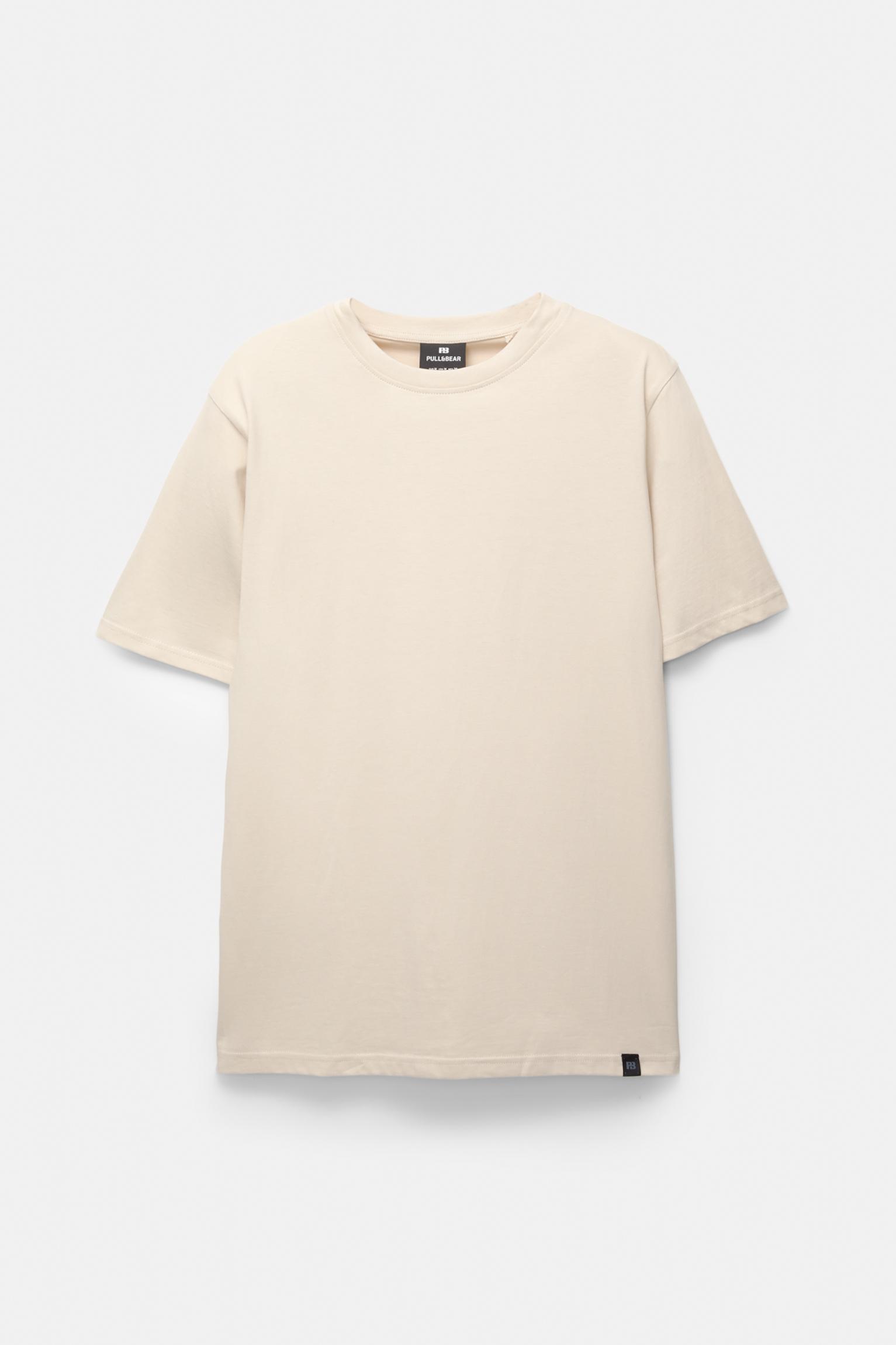 Basic short sleeve cotton T-shirt Product Image