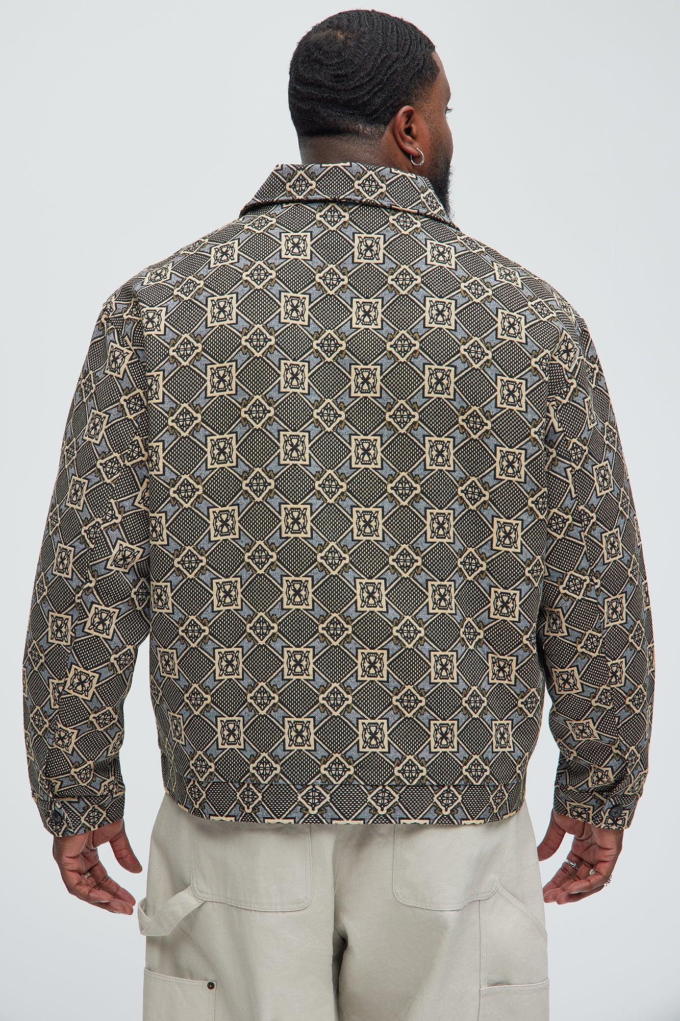 Slippin Away Tapestry Zip Jacket - Multi Color Product Image