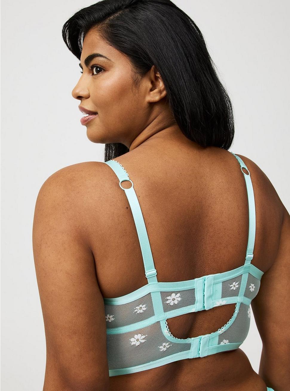 Daisy Lace Underwire Bustier Product Image