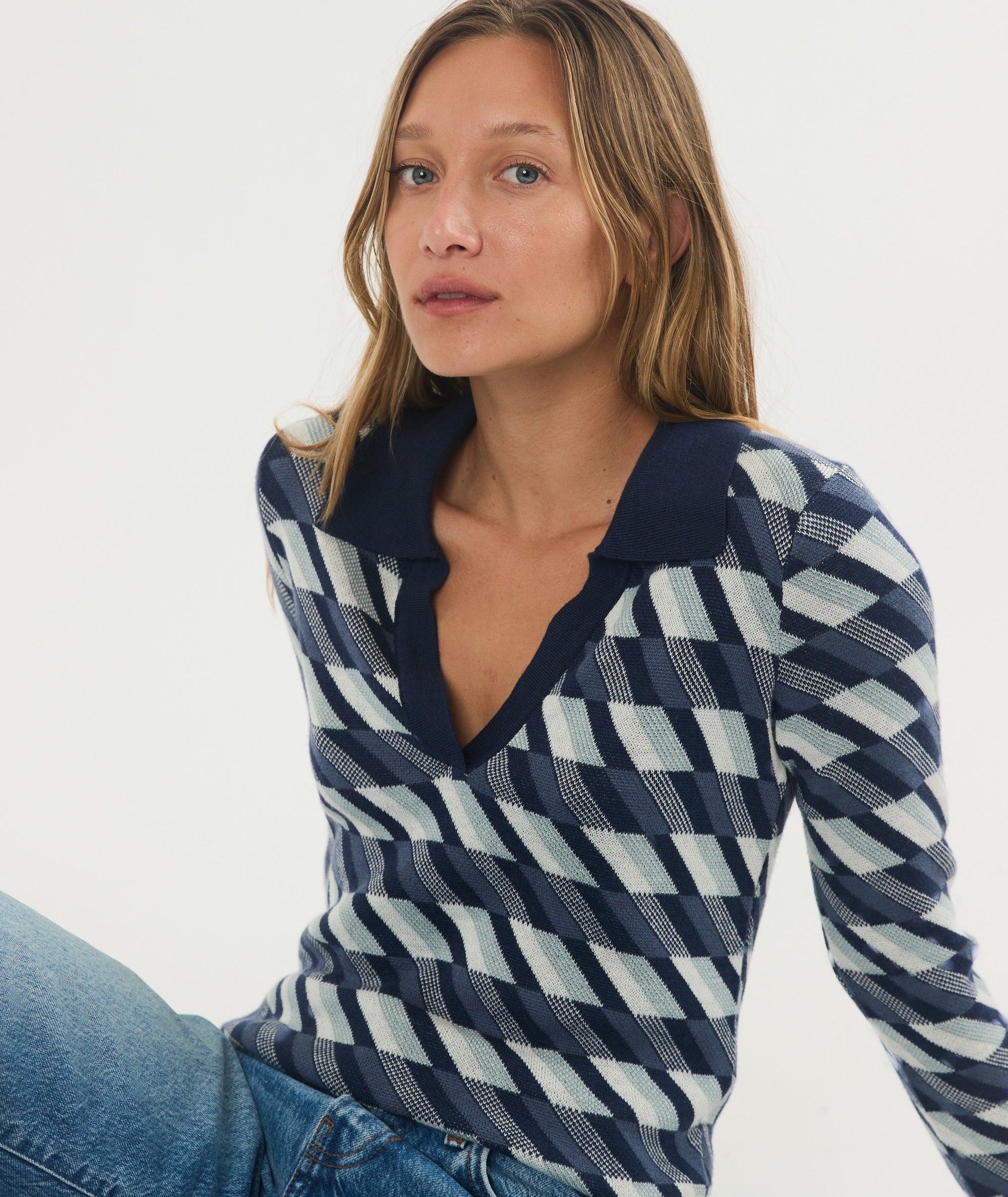 Morgan Sweater Polo Product Image