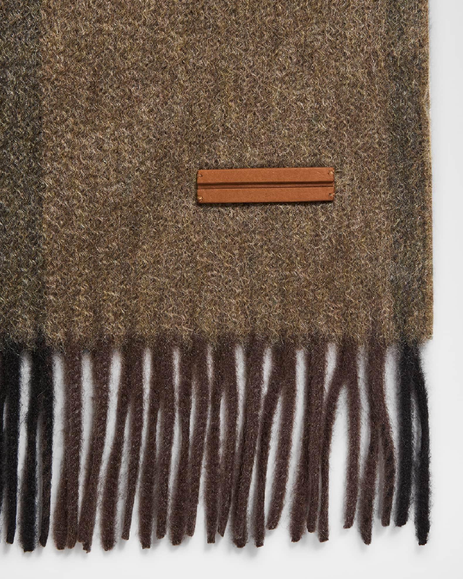 Men's Oasi Cashmere Plaid Scarf Product Image