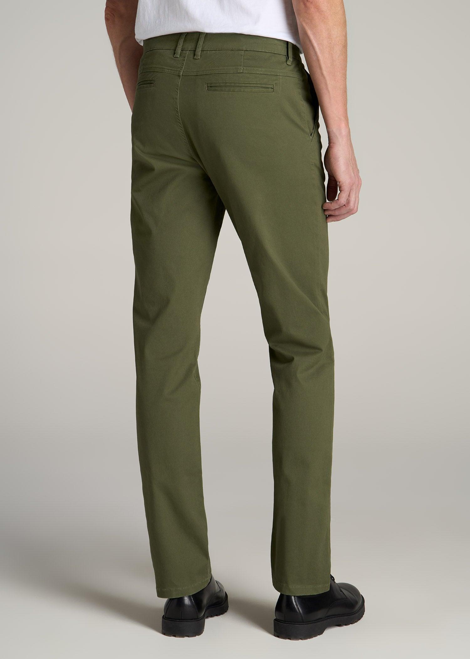 Carman TAPERED Chinos for Tall Men in Black Male Product Image