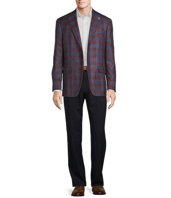 Hart Schaffner Marx Chicago Classic Fit Plaid Pattern Sport Coat Product Image