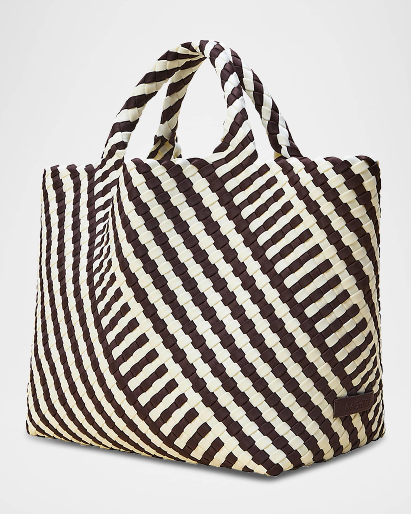 St. Barths Medium Geo Woven Tote Bag Product Image