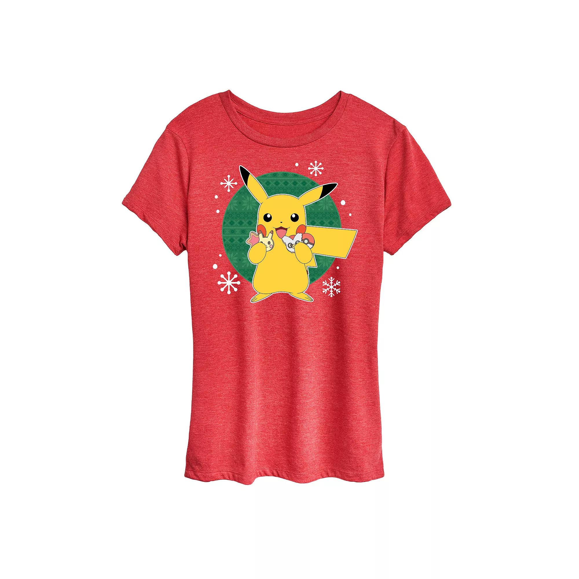 Women's Pokemon Official Cookie Taster Tee, Girl's,  Product Image