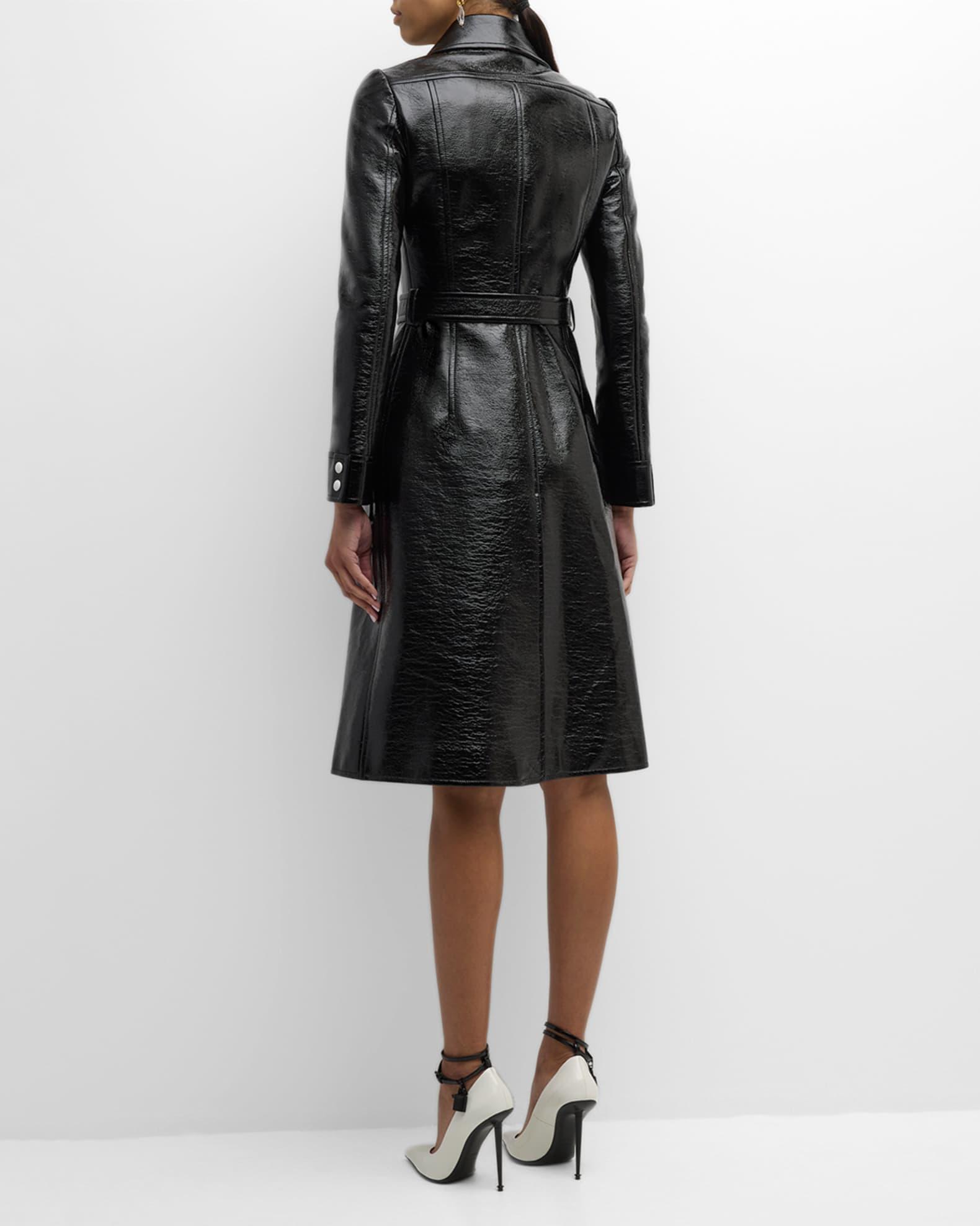 Reedition Vinyl Belted A-Line Trench Coat Product Image