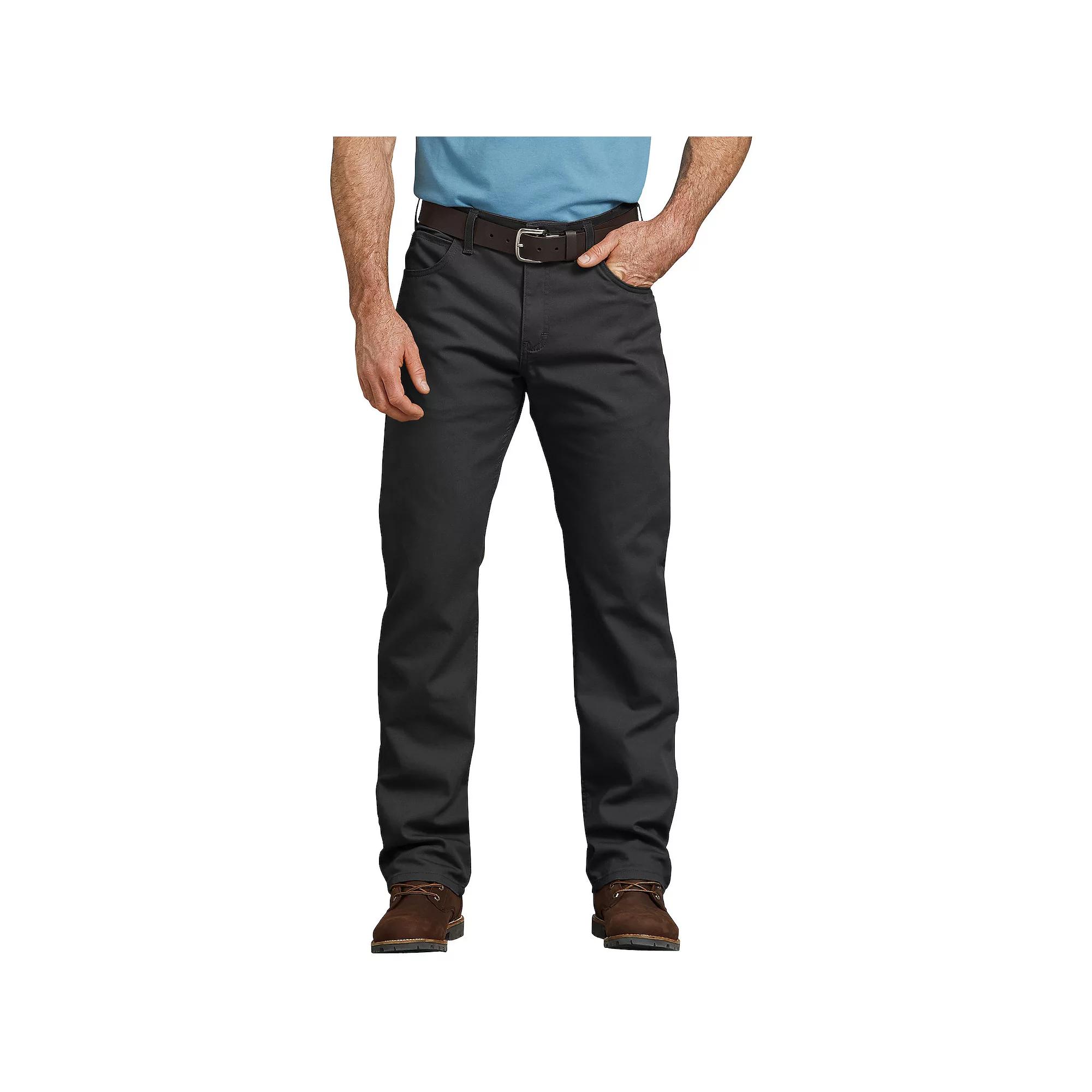 Men's Dickies FLEX Regular-Fit Straight Leg Tough Max™ Duck 5-Pocket Pants,  Product Image