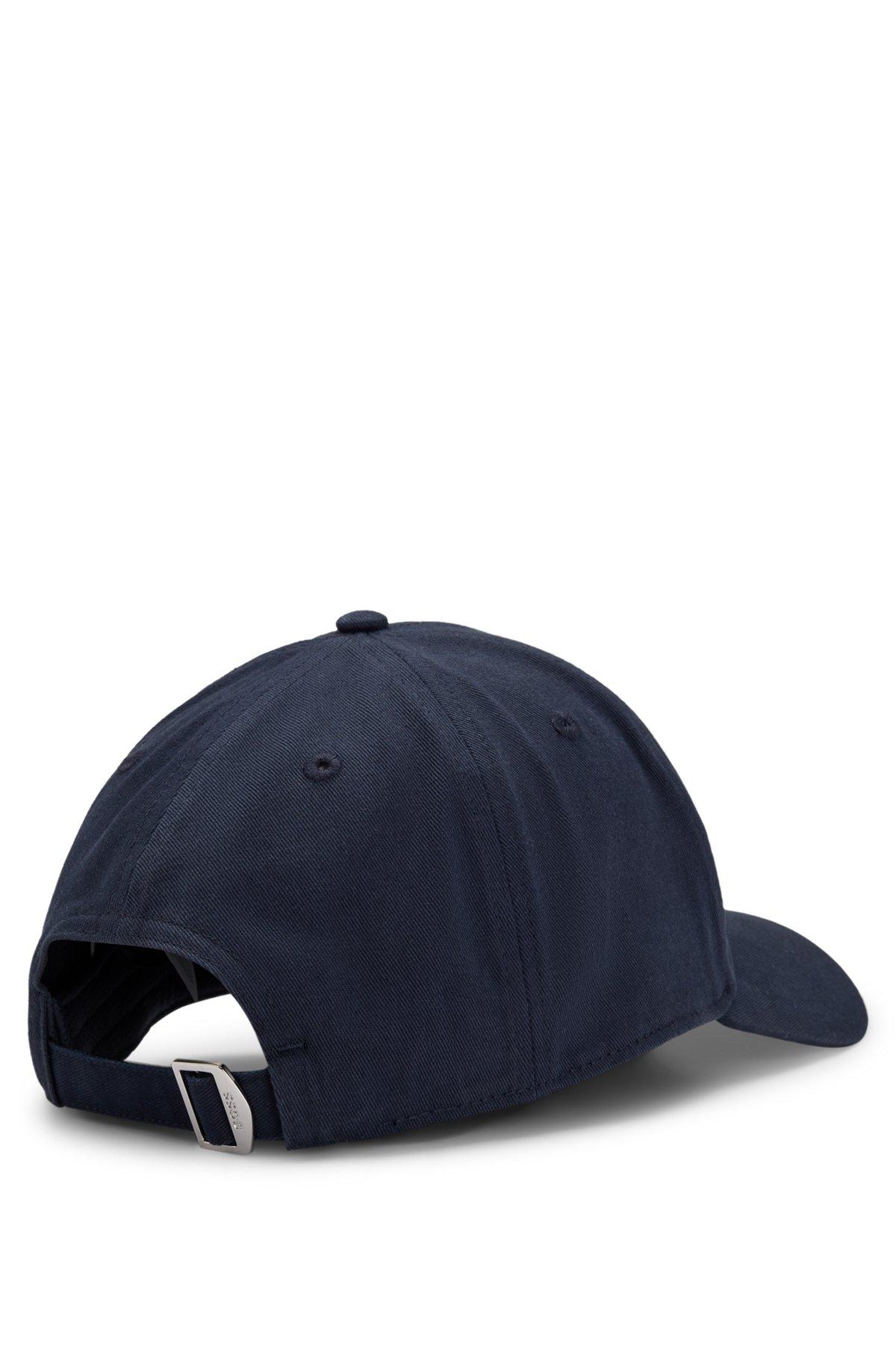 Cotton-twill cap with embroidered Double B monogram Product Image