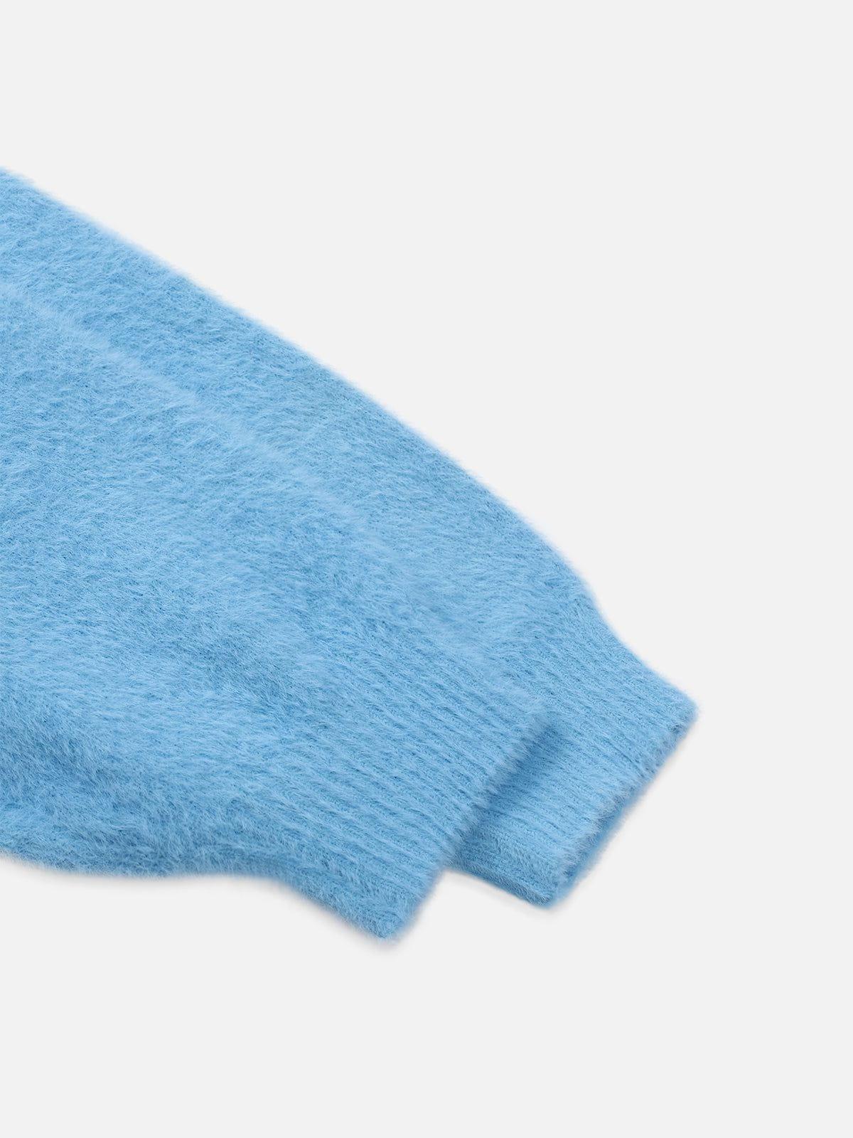 Aelfric Eden Apple Graphic Cropped Sweater Female Product Image