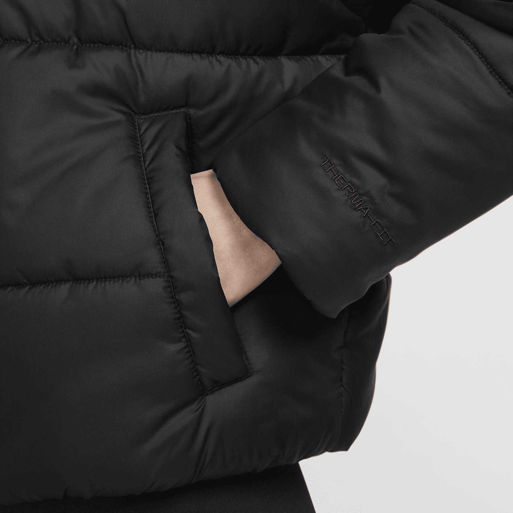 Women's Nike Sportswear Classic Puffer Therma-FIT Loose Hooded Jacket Product Image