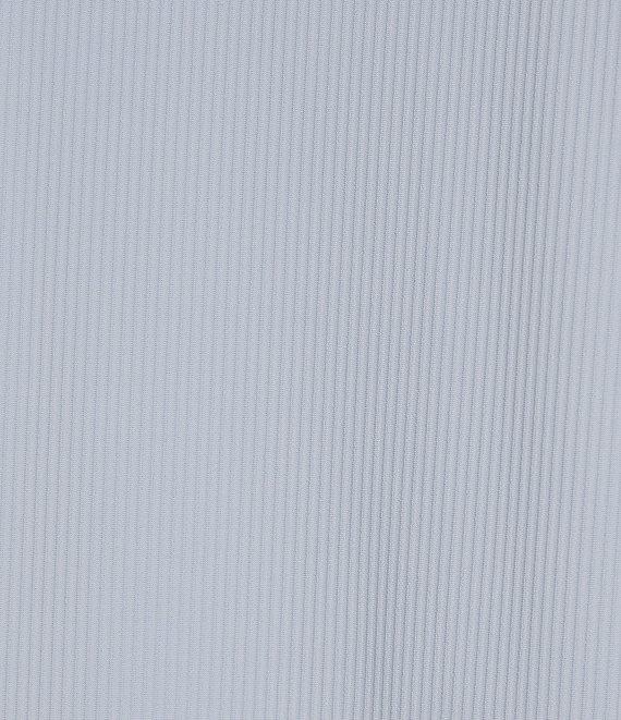 Murano Collezione Eurojersey Slim Fit Solid Textured Long Sleeve Woven Shirt Product Image