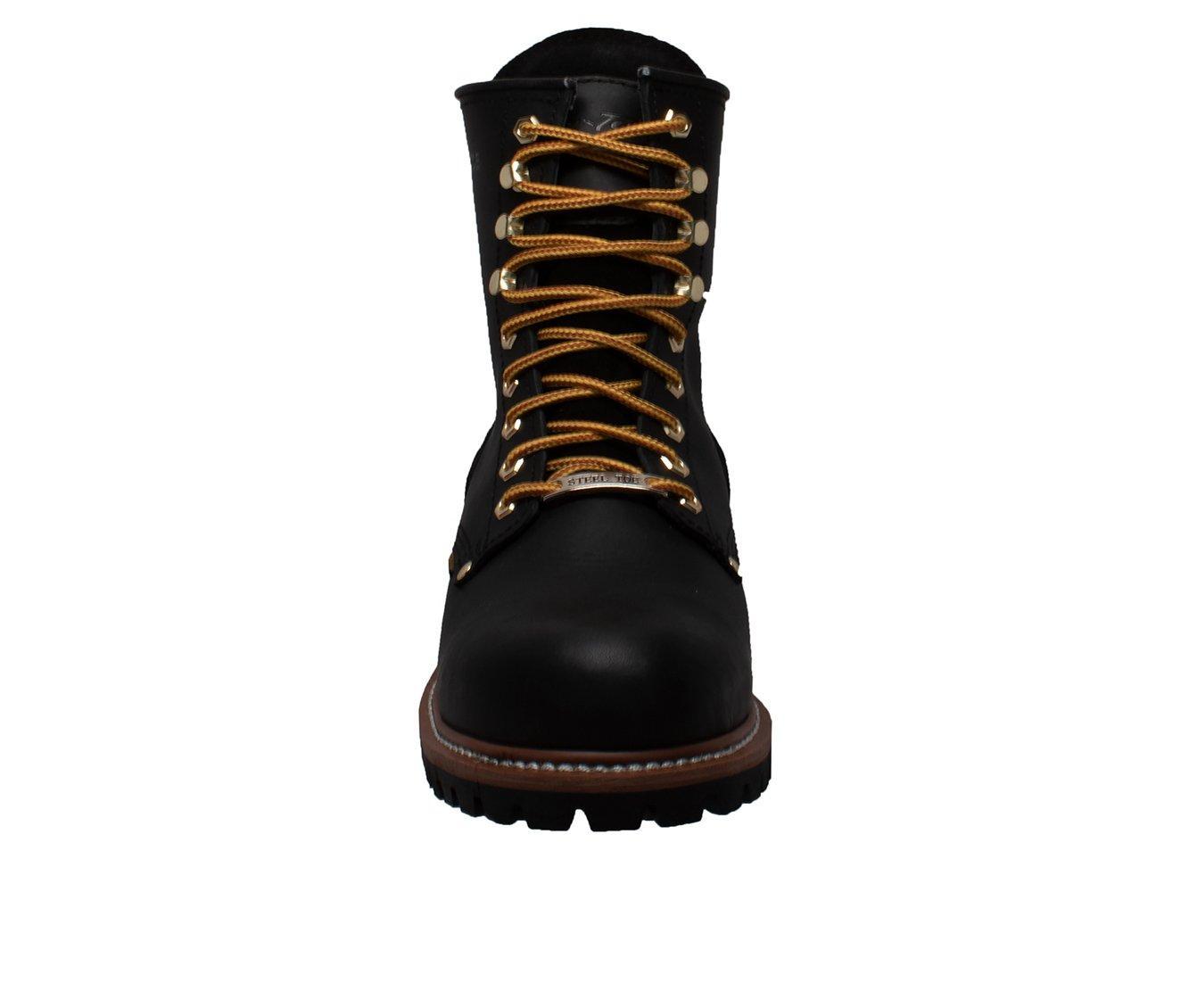 Men's AdTec 9" Waterproof Logger Oiled Work Boots Product Image