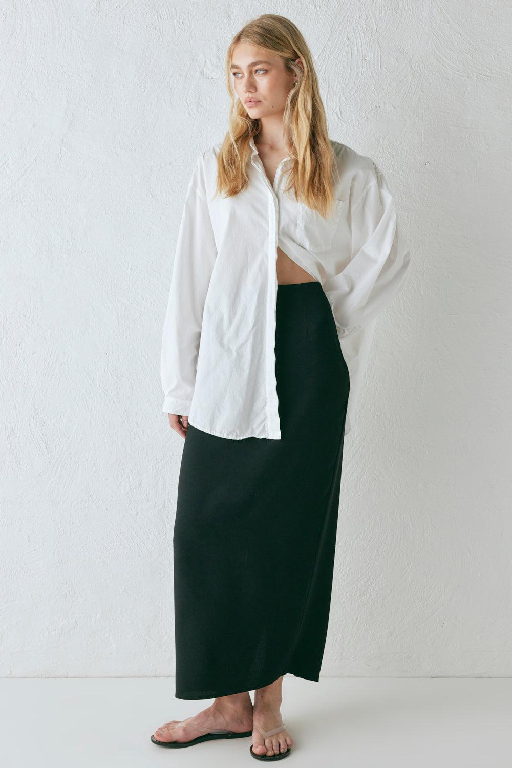 Vittoria Midi Skirt Black Product Image
