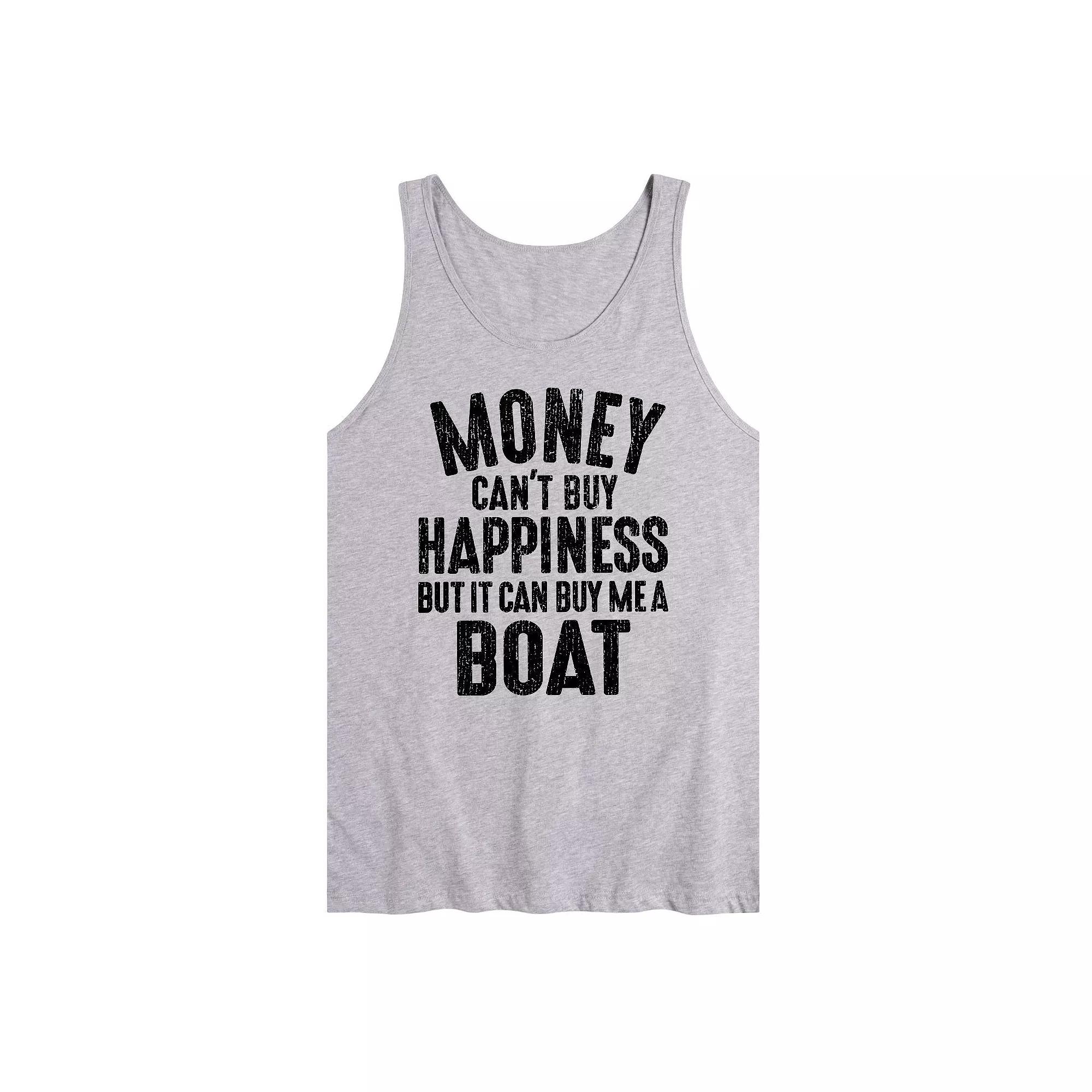Men's Money Can't Buy Happiness Tank Top,  Product Image