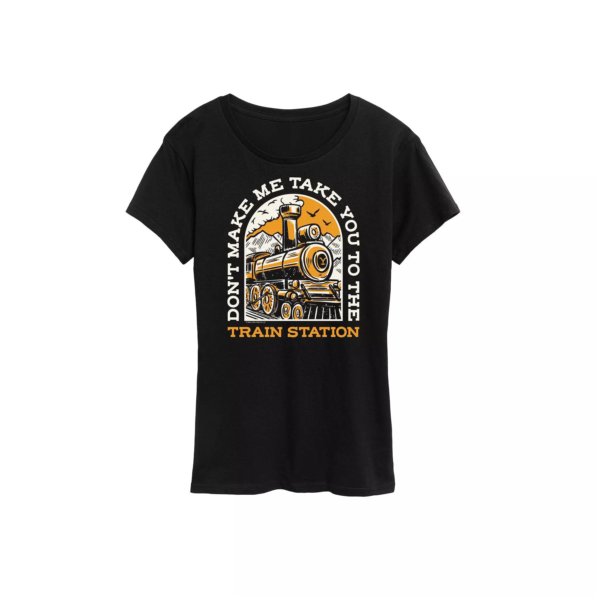 Women's Yellowstone Don't Make Me Graphic Tee,  Product Image