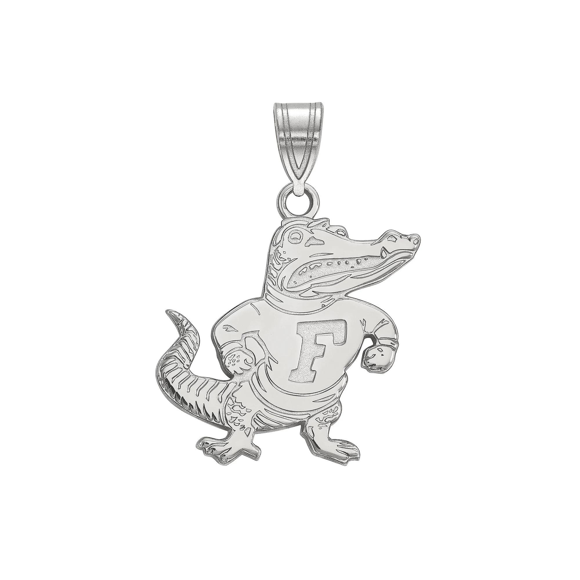 LogoArt Sterling Silver Florida Gators Large Pendant, Women's, Size: 26 mm Product Image