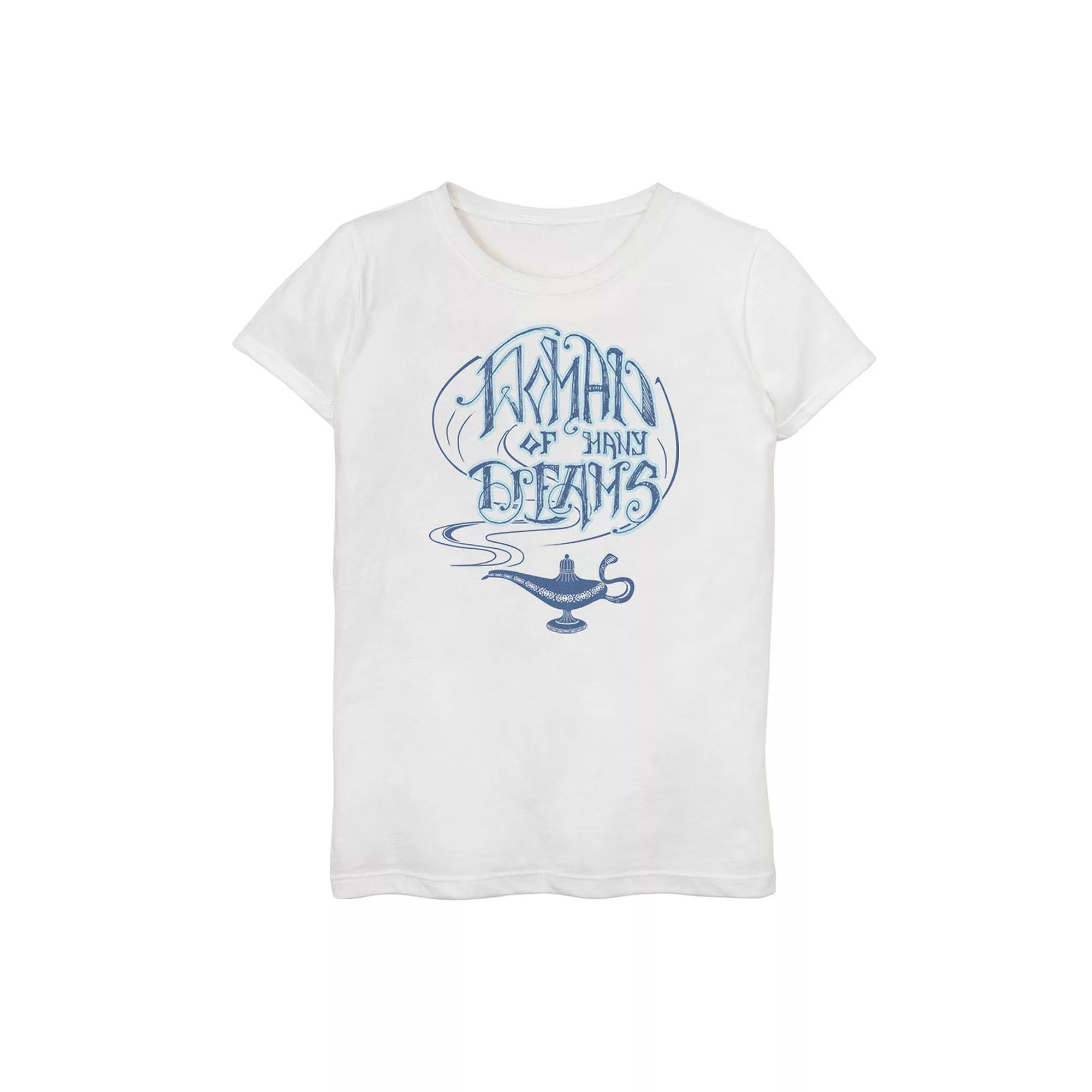 Disney's Aladdin Girls 7-16 "Woman of Many Dreams" Graphic Tee, Girl's,  Product Image