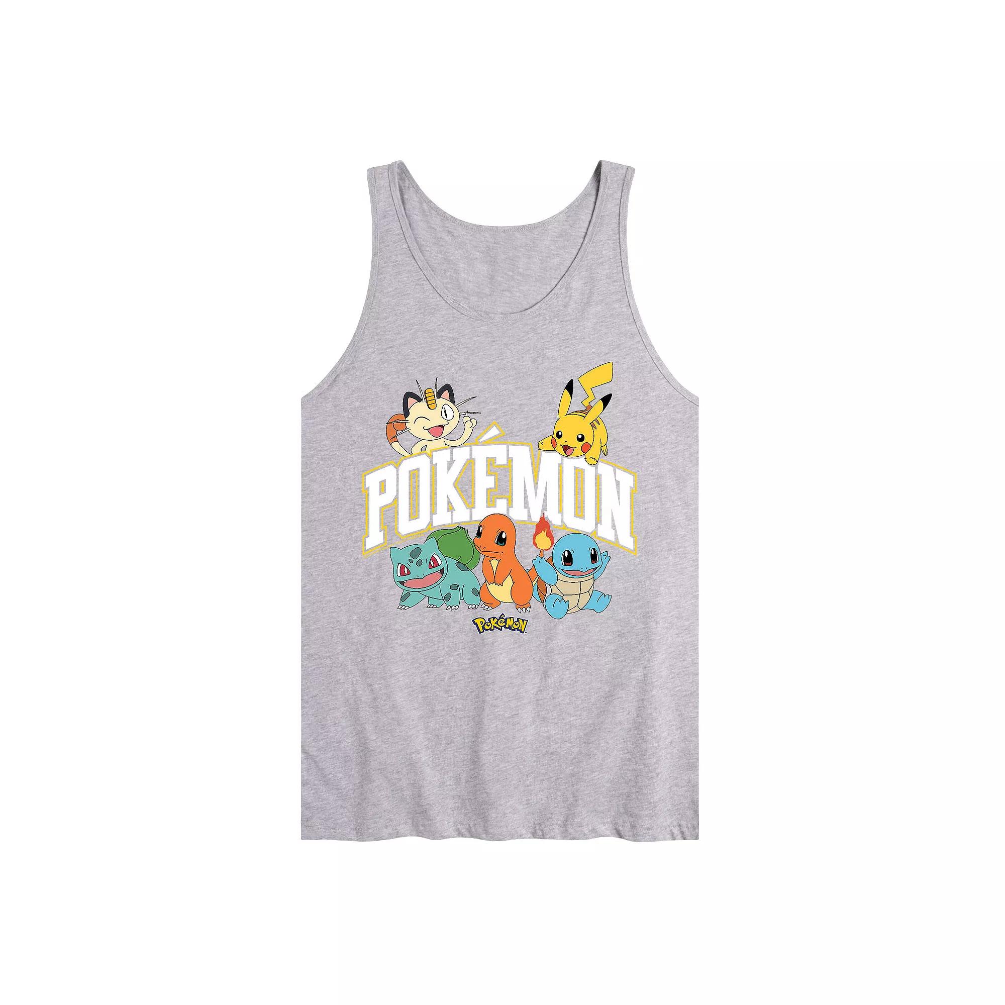 Men's Pokemon Athletic Tank Top,  Product Image