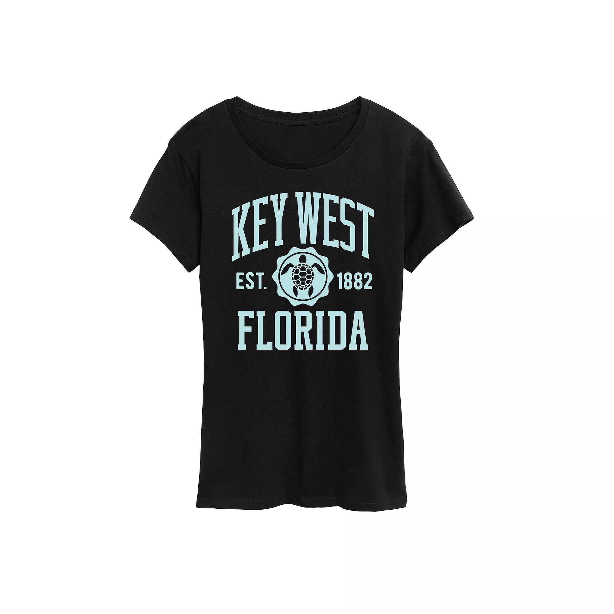 Women's Key West Athletic Graphic Tee,  Product Image