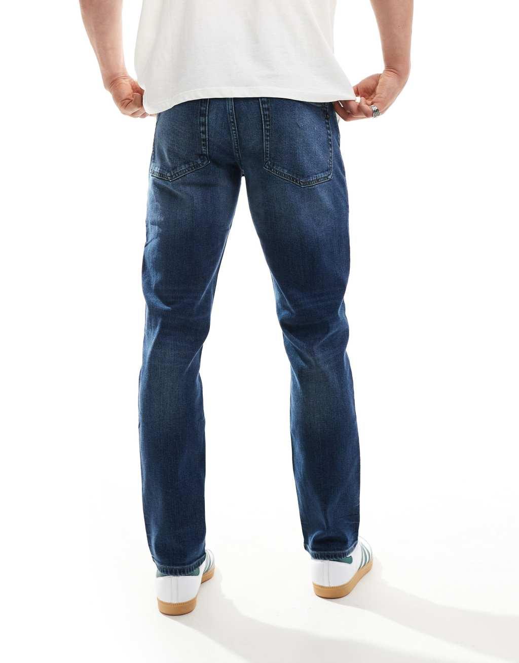 Farah Elm slim jeans in denim wash Product Image