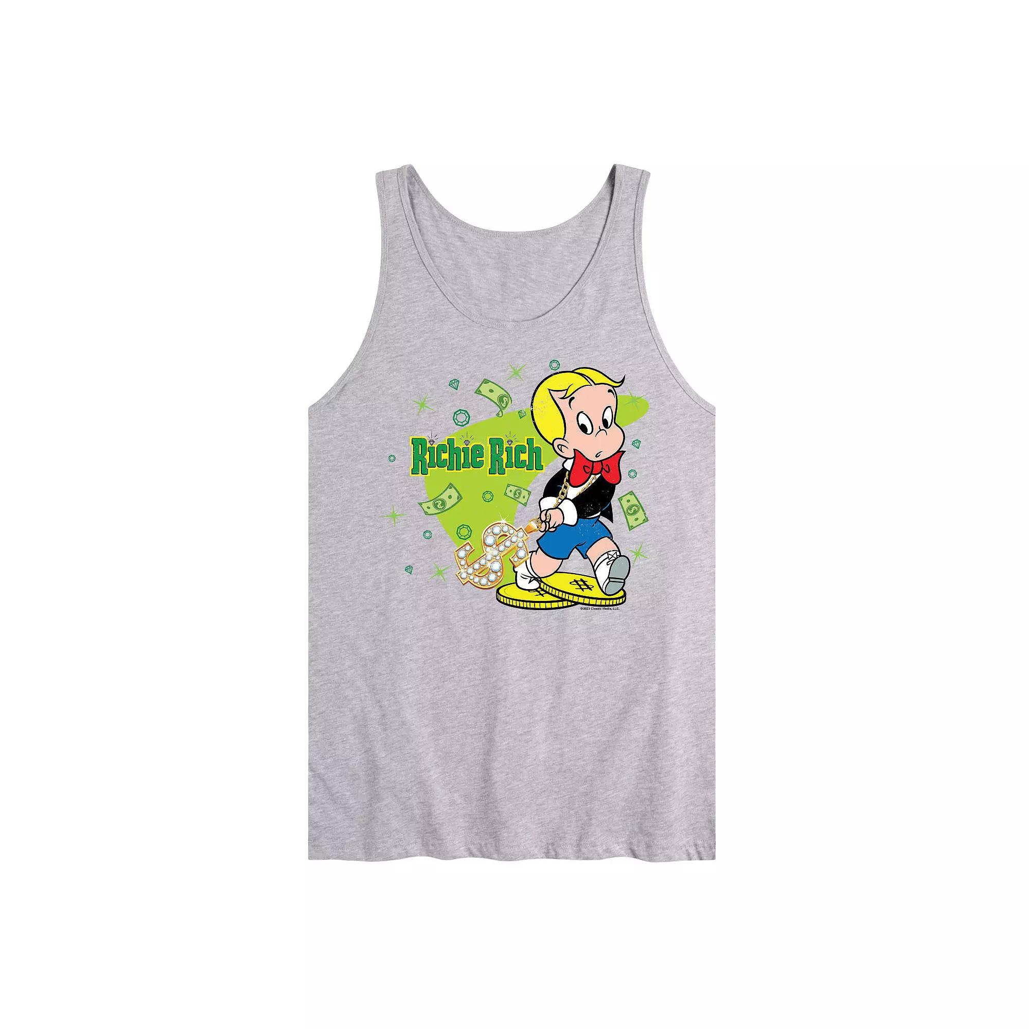 Men's Richie Rich Graphic Tank Top,  Product Image