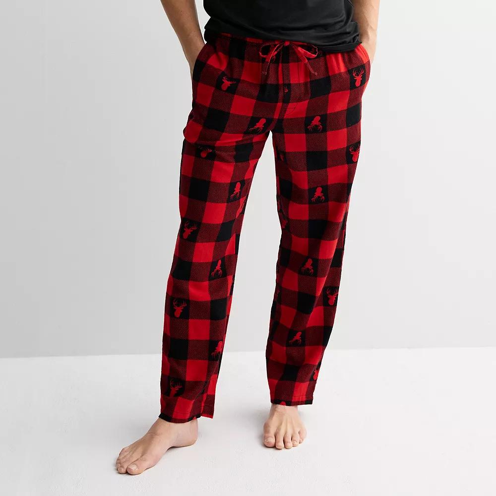 Men's Sonoma Goods For Life® Flannel Drawstring Pajama Pants,  Product Image