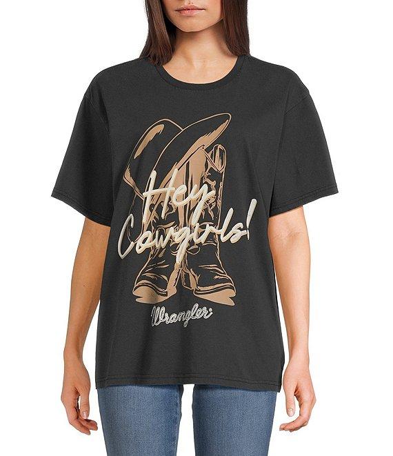 Wrangler® Retro® Hey Cowgirl Short Sleeve T-Shirt Product Image
