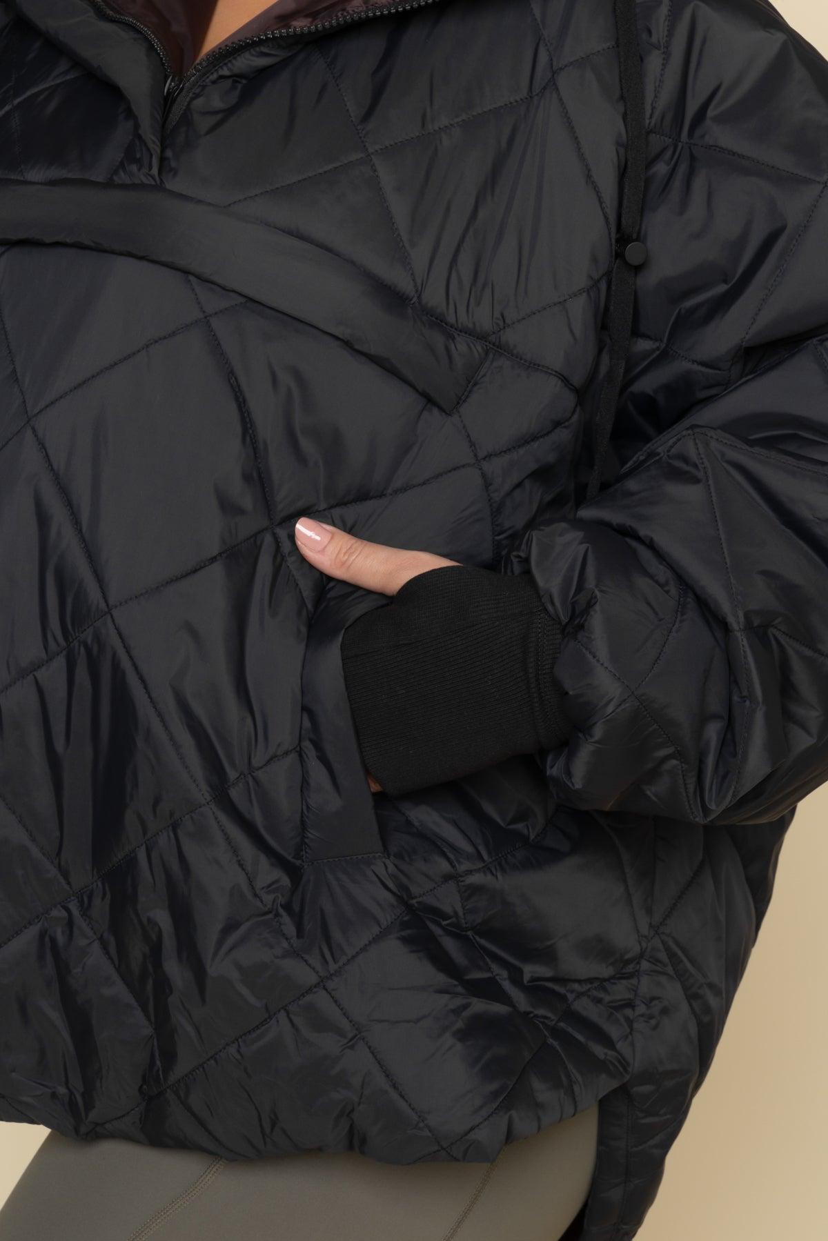 Pillow Packable Puffer Jacket - Black Product Image