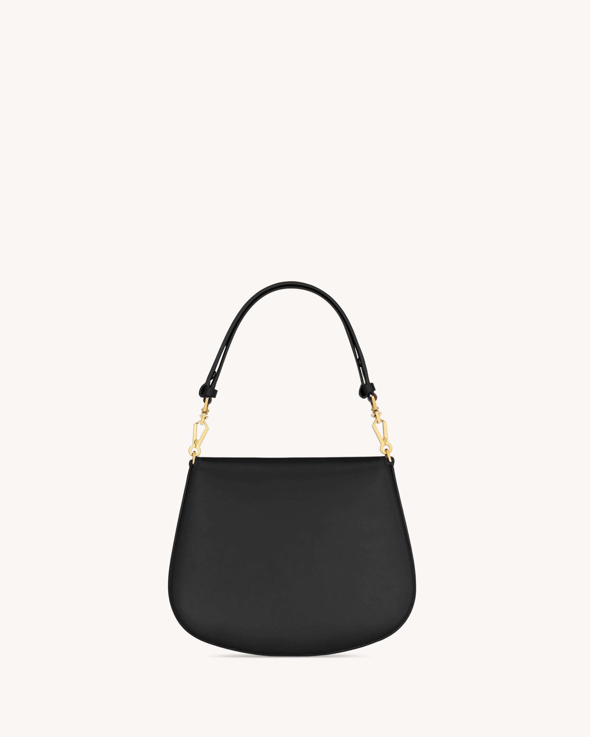 Mini VOLTAIRE TOP HANDLE bag in BOX SAINT LAURENT Product Image