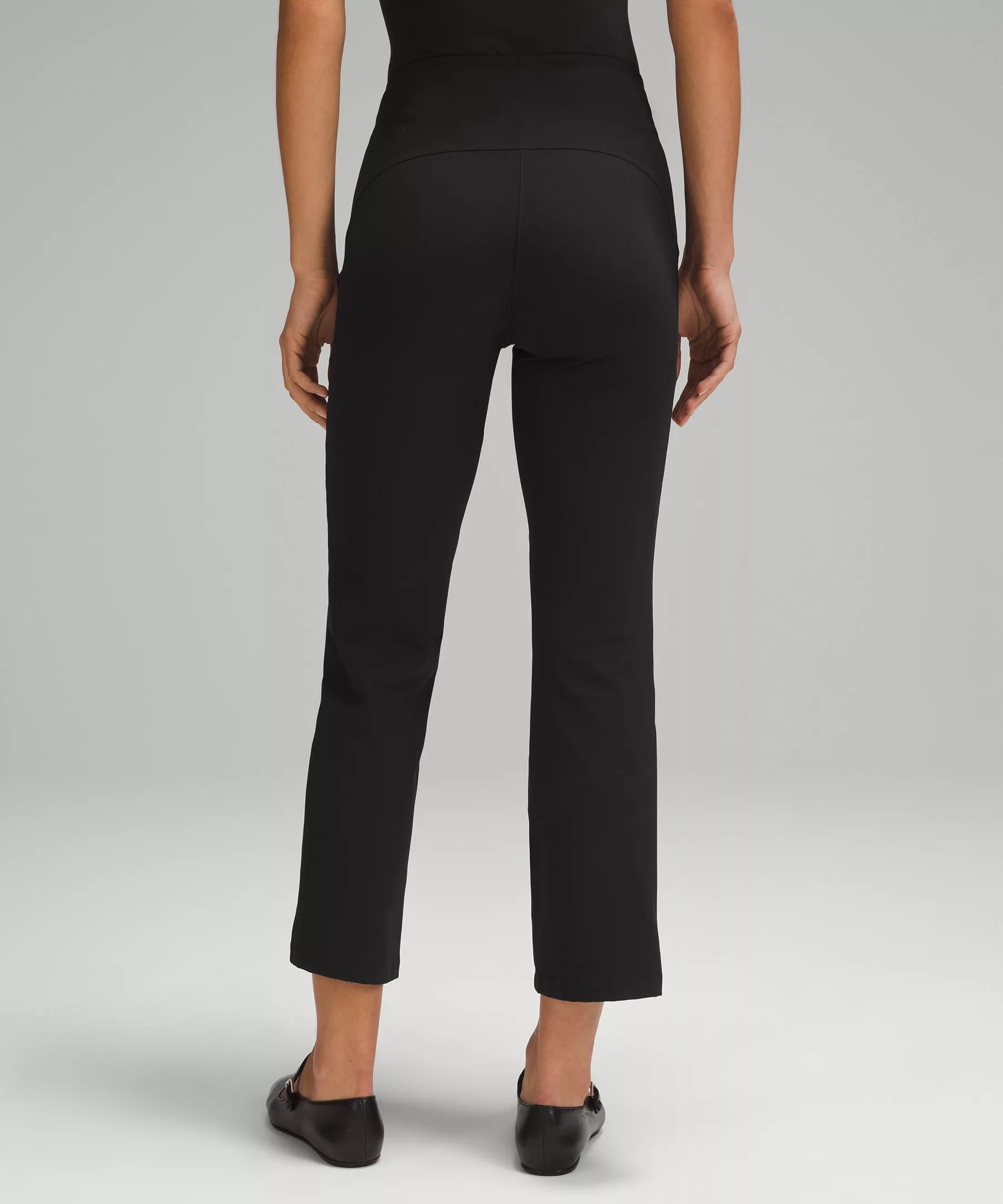 Smooth Fit Pull-On High-Rise Cropped Pant Product Image