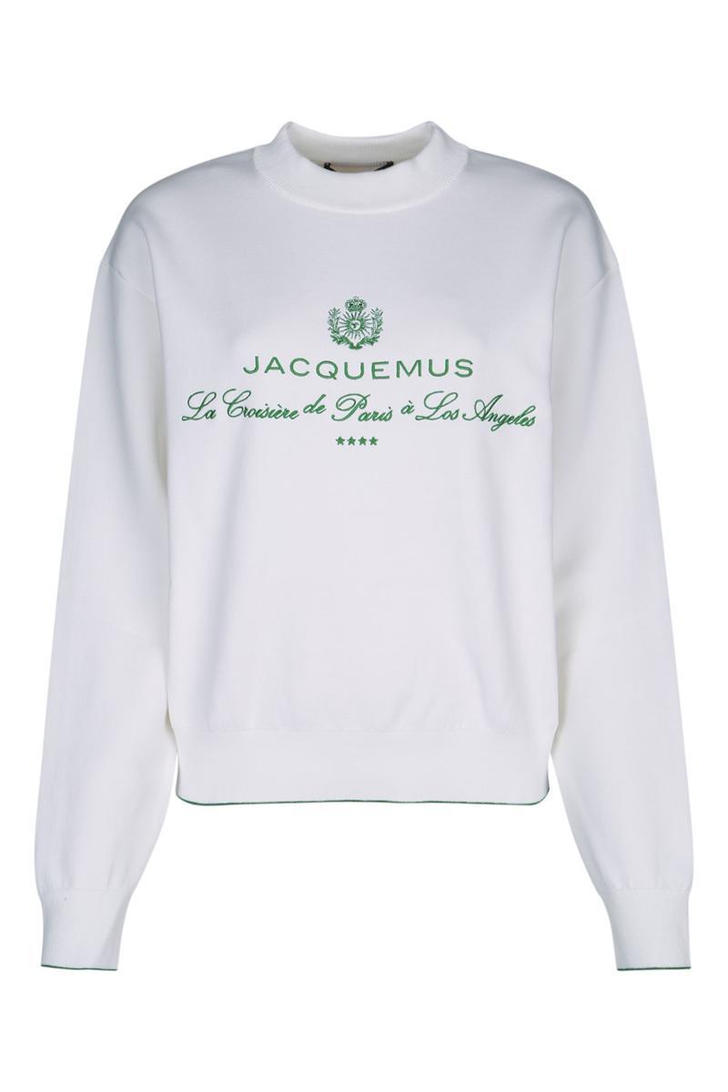 logo-embroidered sweatshirt Product Image