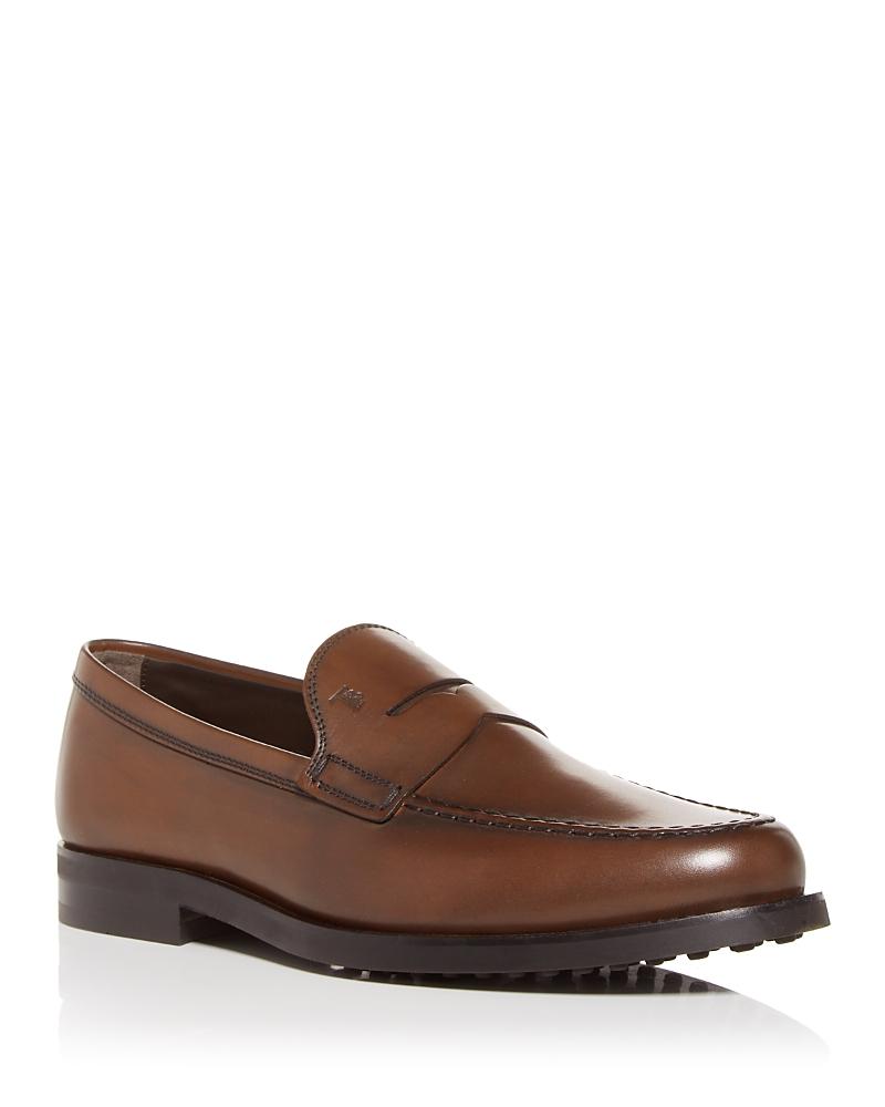 Tods Mens Mocassino Slip On Penny Loafers Product Image