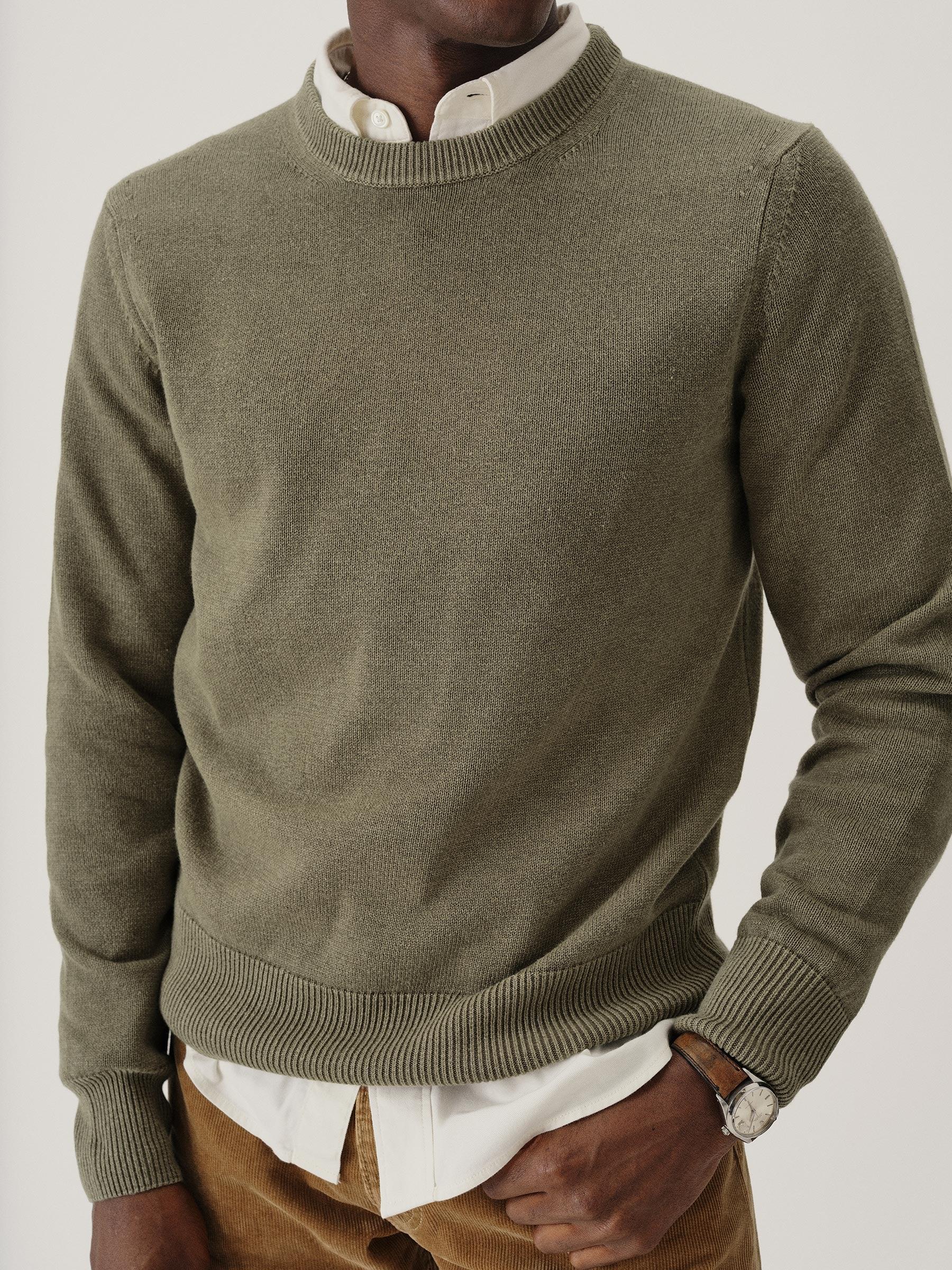 Fatigue Wool Hemp Traveler Crew Product Image