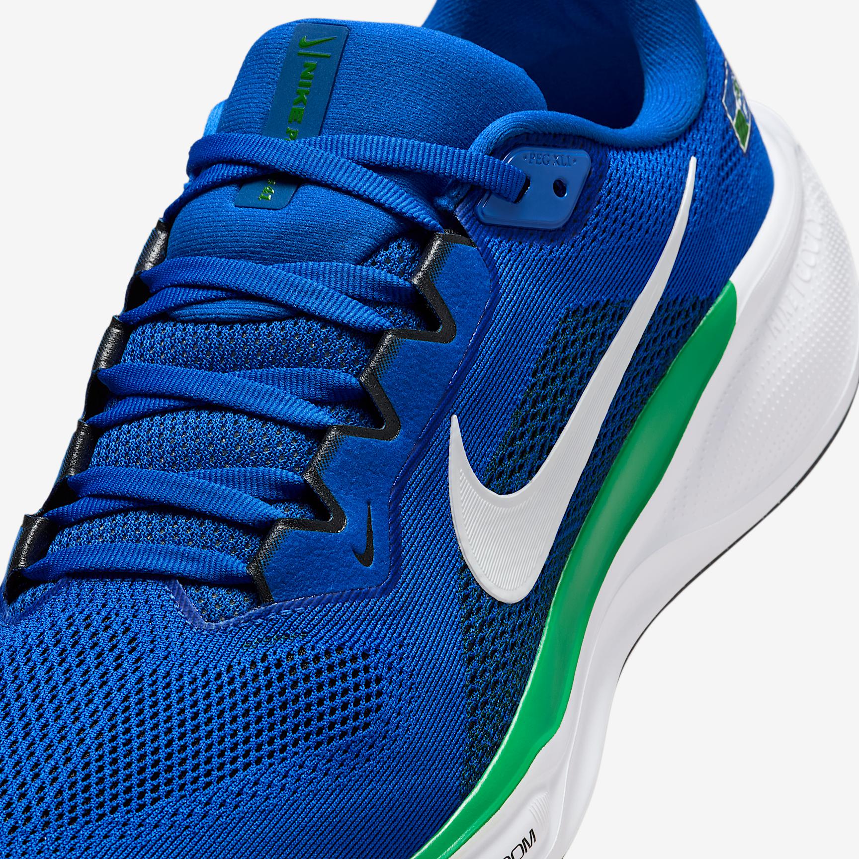 Seattle Seahawks Pegasus 41 Nike Mens NFL Road Running Shoes | IB3197-400 Product Image